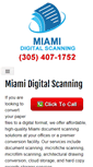 Mobile Screenshot of miamiscanning.com